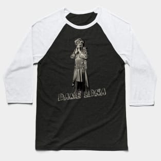 dame edna #4// black white design T-Shirt Baseball T-Shirt